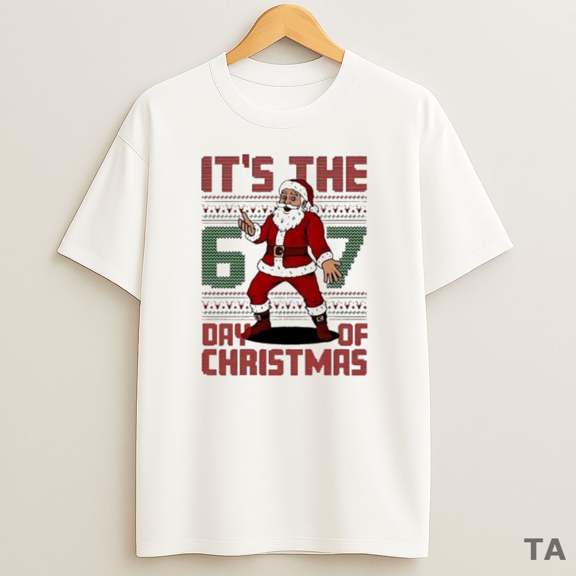 Premium It Is The 6 7 Day Of Christmas Sweatshirt Tee