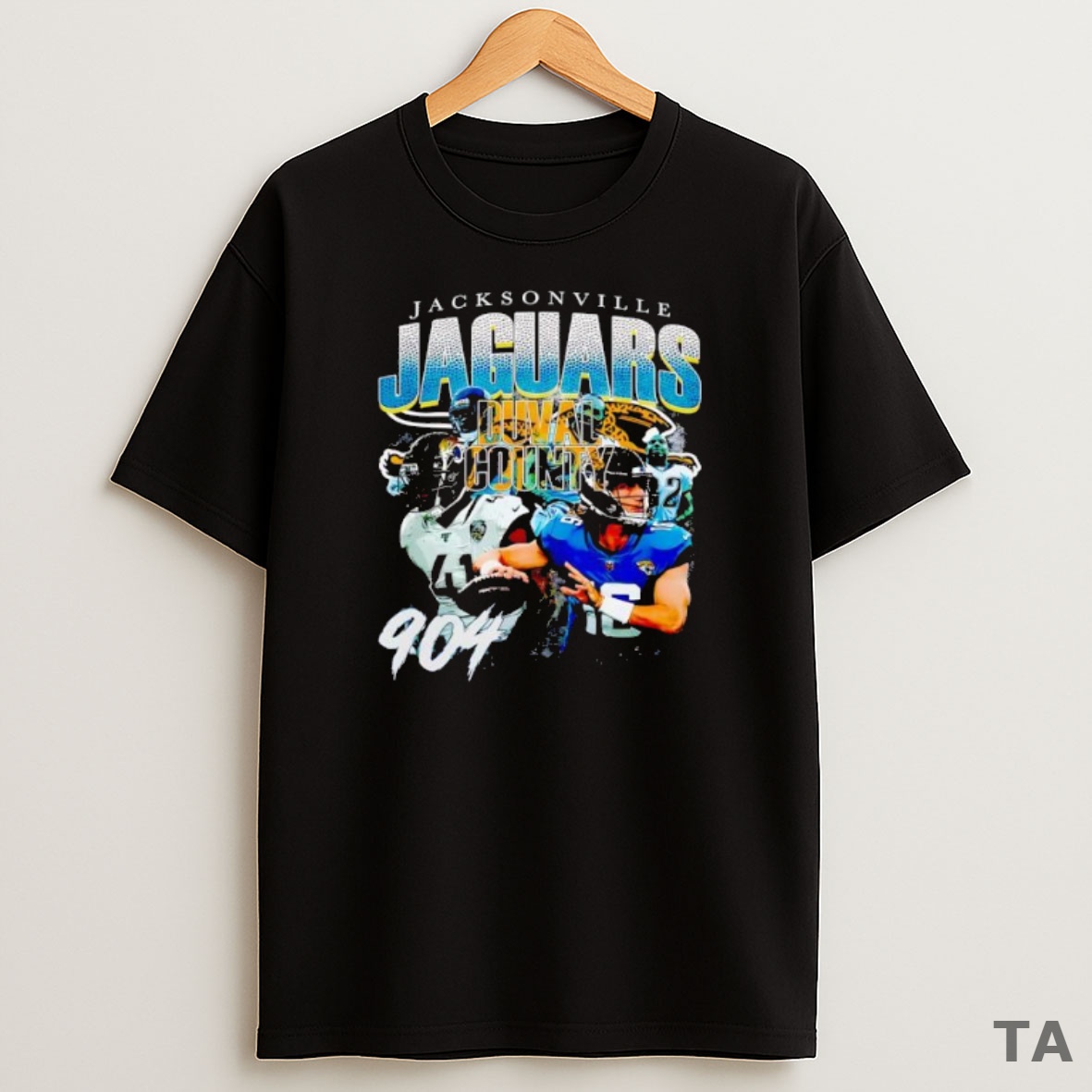 Premium Jacksonville Jaguars Duval County 904 Graphic Sweatshirt Tee