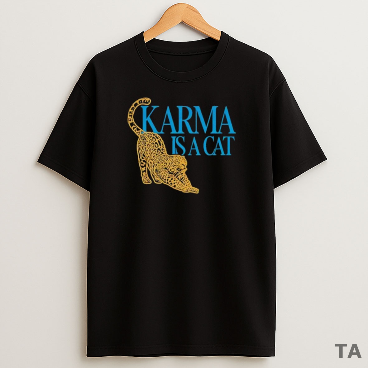 Premium Jacksonville Jaguars Karma Is A Cat Sweatshirt Tee