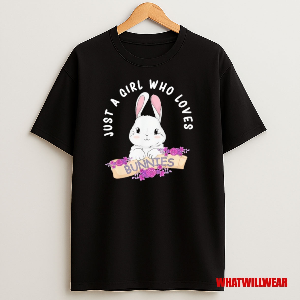 Premium Just A Girl Who Loves Bunnies Sweatshirt Tee
