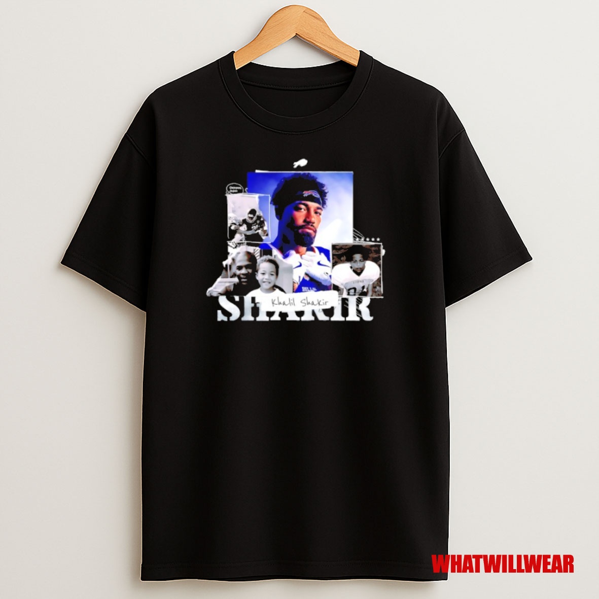Premium Khalil Shakir Buffalo Bills Memories Sweatshirt Tee