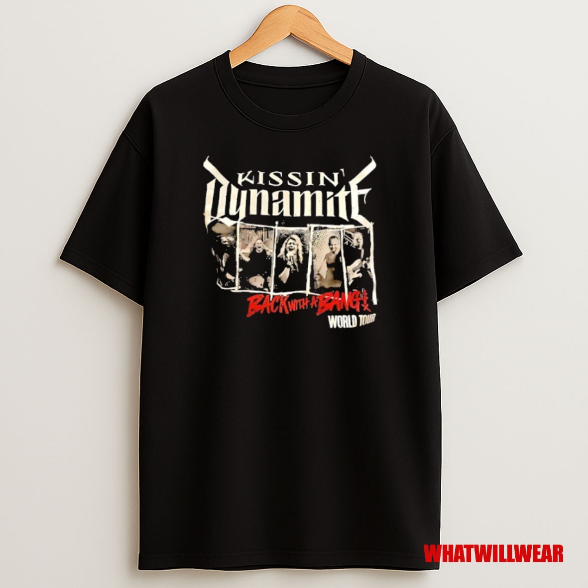Premium Kissin Dynamite Back With A Bang World Tour Sweatshirt Tee