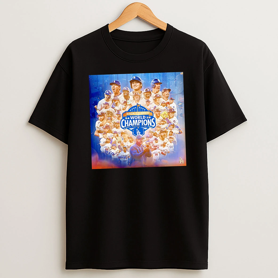 Premium Los Angeles Dodgers Back To Back World Champions 2024 2025 Team Players Shirts
