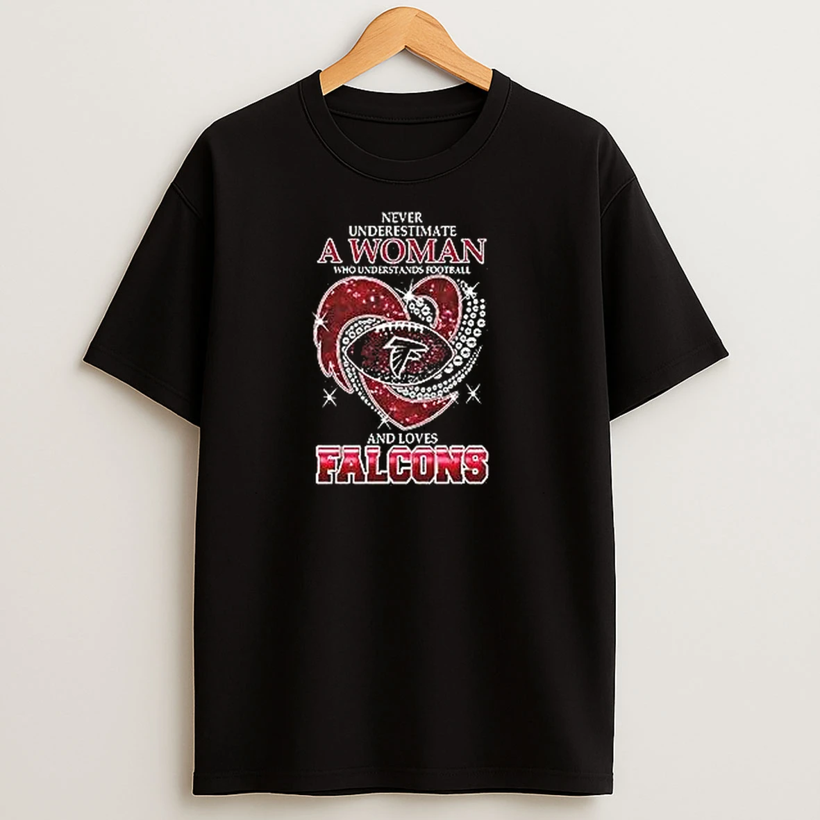 Premium Never Underestimate A Woman Who Understands Football And Loves Atlanta Falcons Style T Shirts