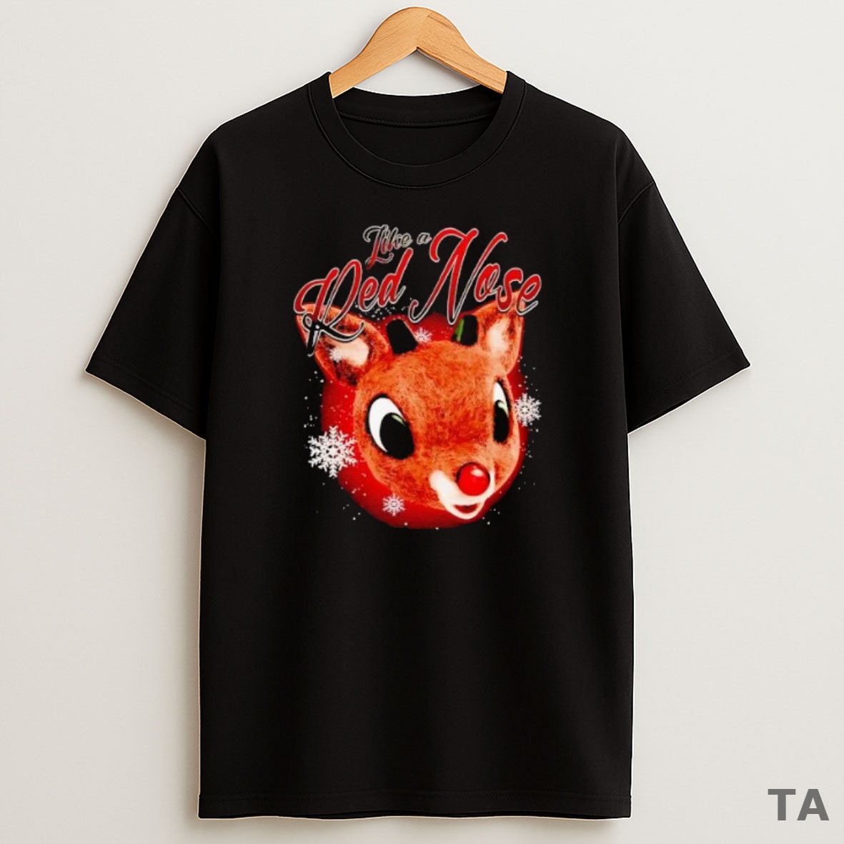 Premium Reindeer Like A Red Nose Christmas Sweatshirt Tee