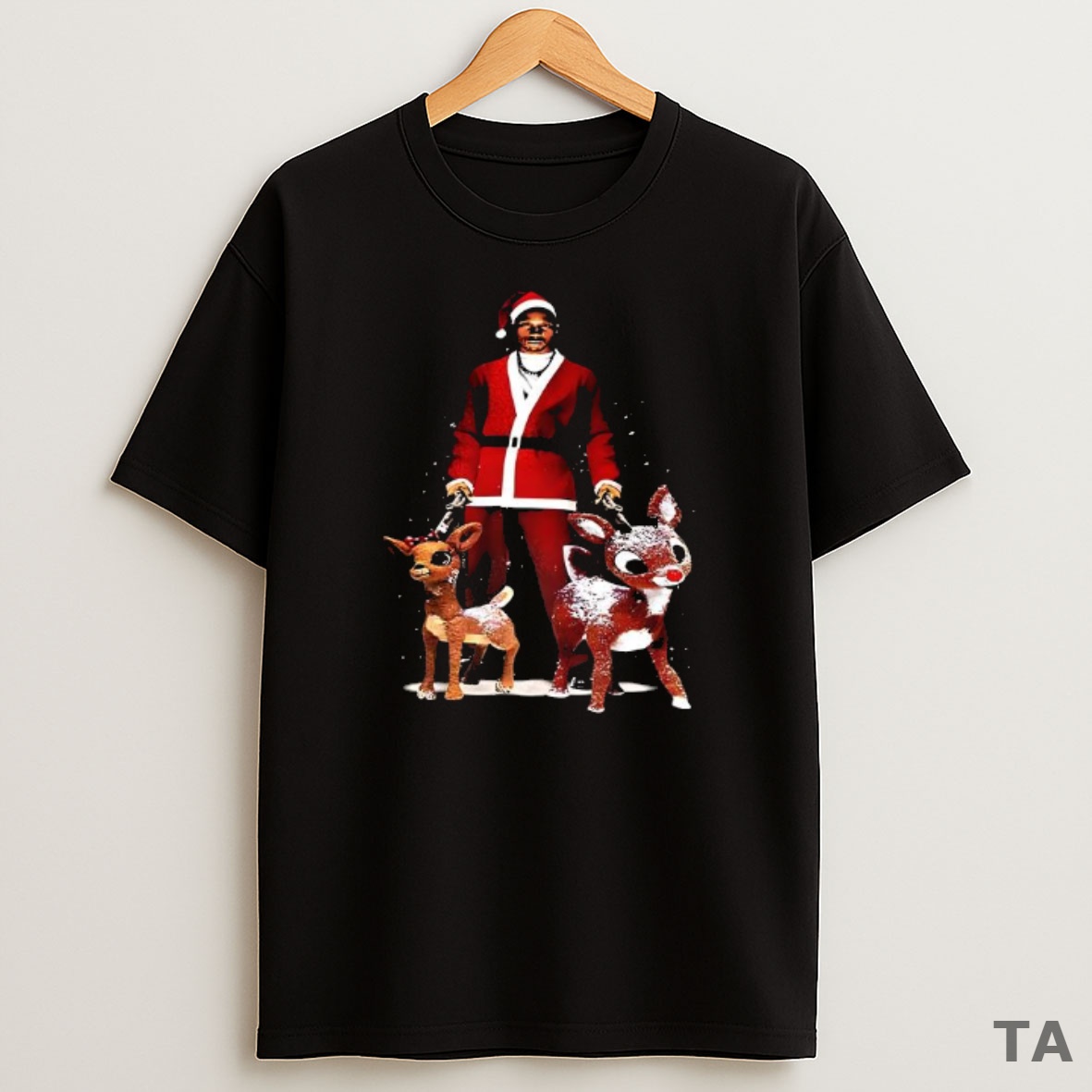 Premium Rudolph The Red Nosed Reindeer 2025 Christmas Hat Sweatshirt Tee