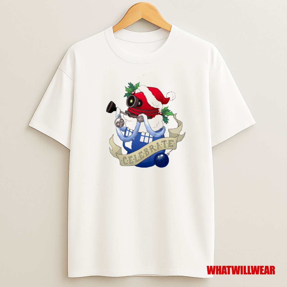 Premium Stocking Stuffer Celebrate Dalek Doctor Who Circle Sweatshirt Tee