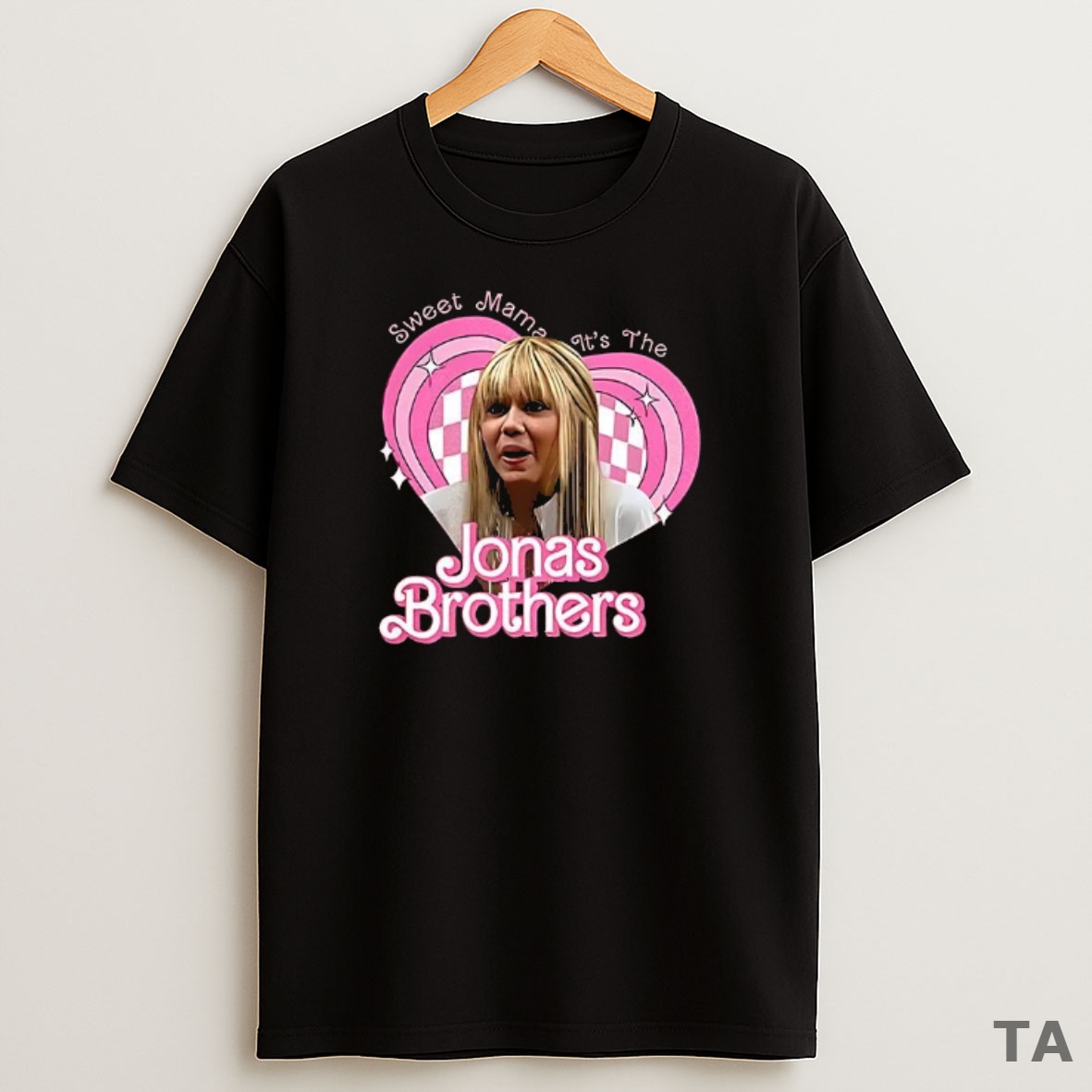 Premium Sweet Mama Its The Jonas Brothers Hannah Montana Sweatshirt Tee