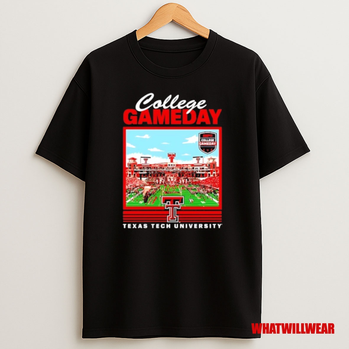 Premium Texas Tech Red Raiders College Gameday Stadium Sweatshirt Tee