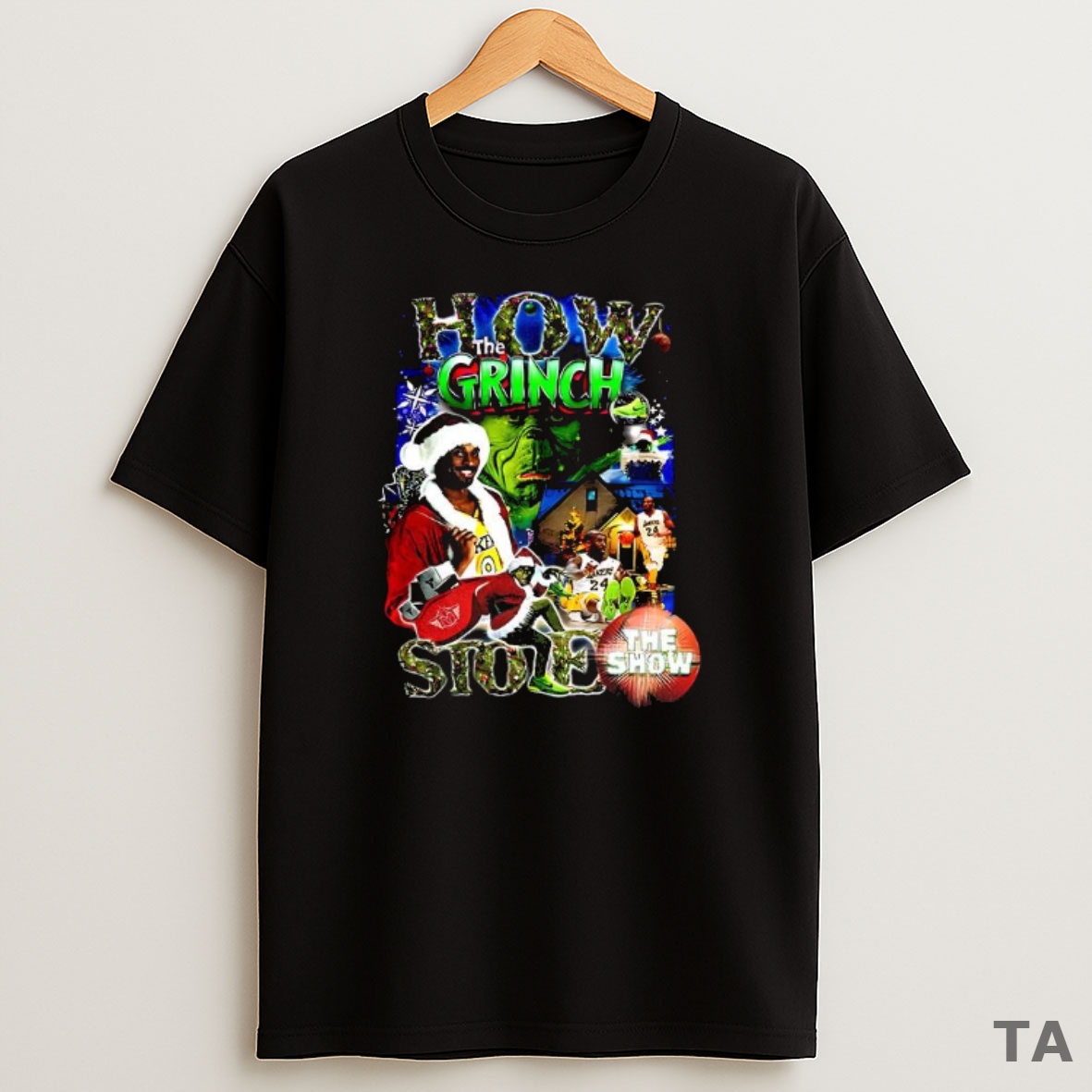 Premium The Mamba X How The Grinch Stole The Show Christmas Sweatshirt Tee
