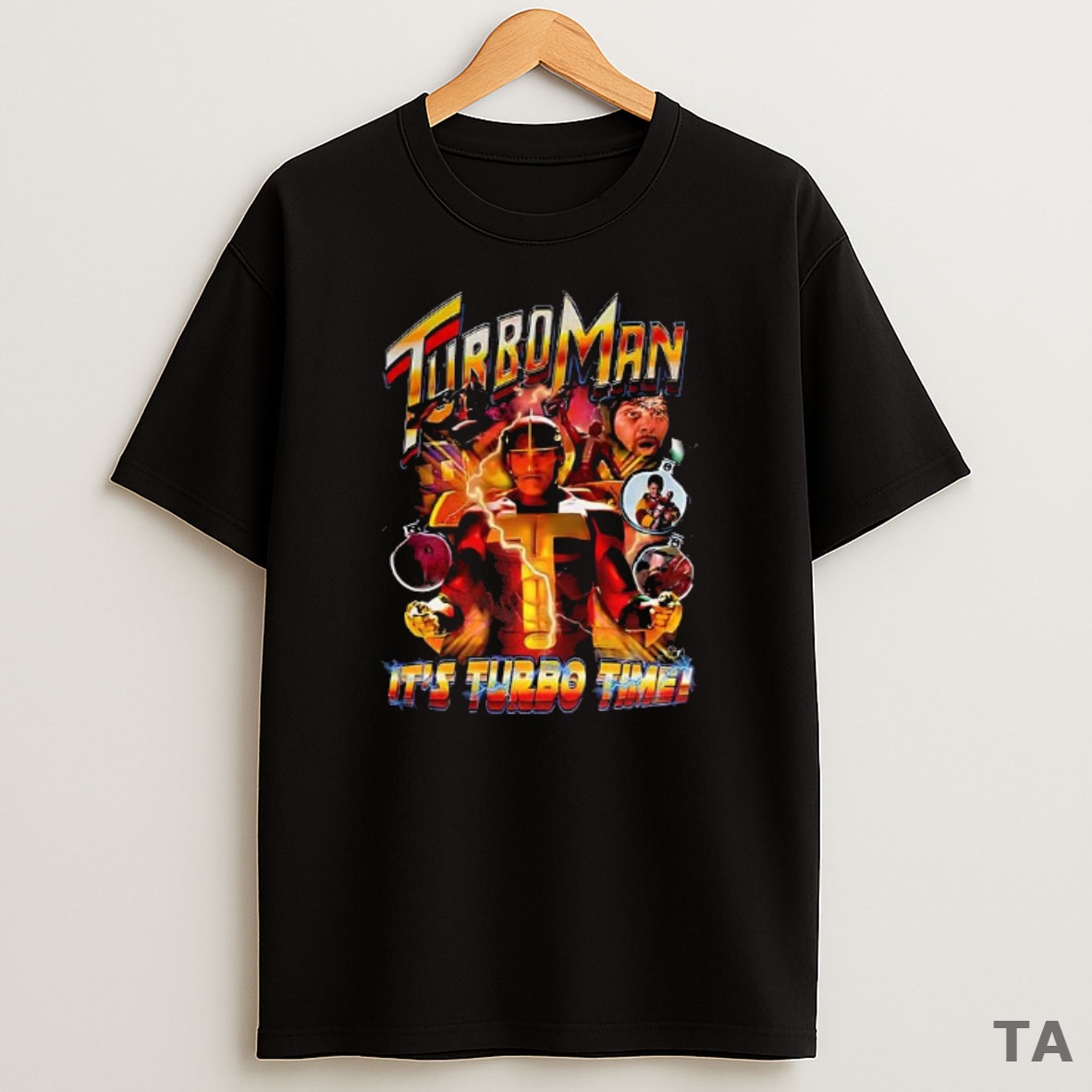 Premium Turbo Man Its Turbo Time Lighting Christmas Bauble Sweatshirt Tee