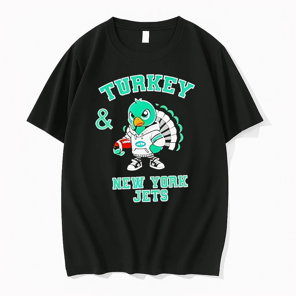 Premium Turkey And New York Jets Football Nfl Happy Thanksgiving Shirts