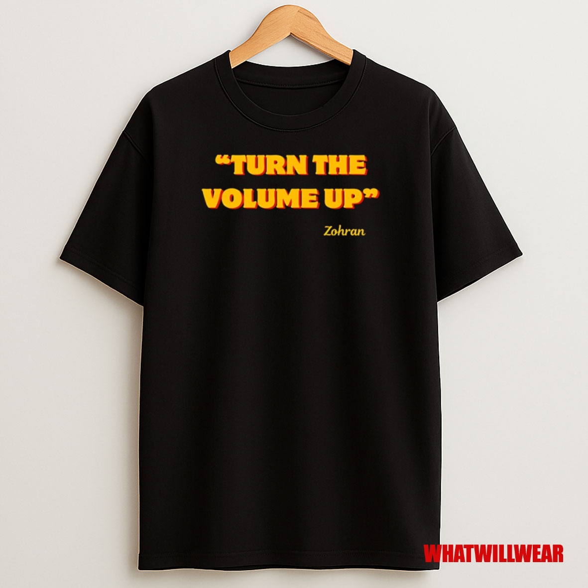 Premium Turn The Volume Up Zohran Mamdani Sweatshirt Tee