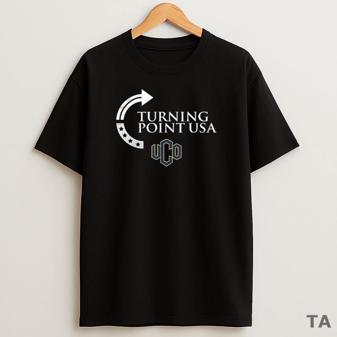 Premium Turning Point Usa University Of Central Oklahoma Two Sided Mugs And Sweatshirt Tee