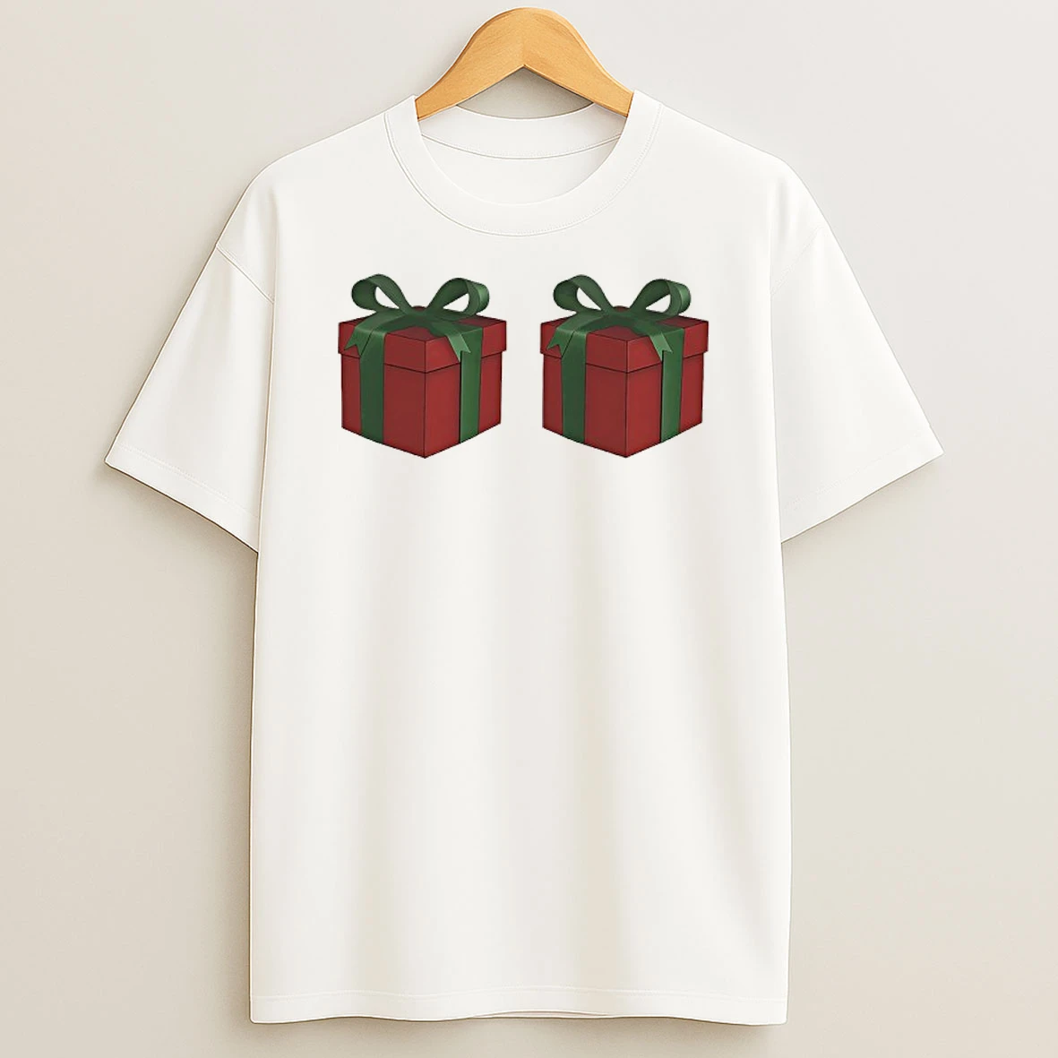 Presents Over Boobs Christmas 2025 Shirts