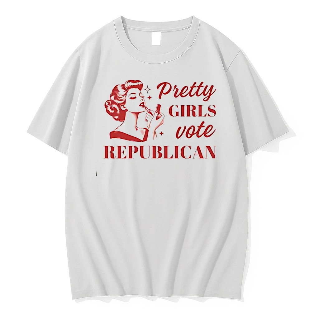 Pretty Girls Vote Republican Shirts