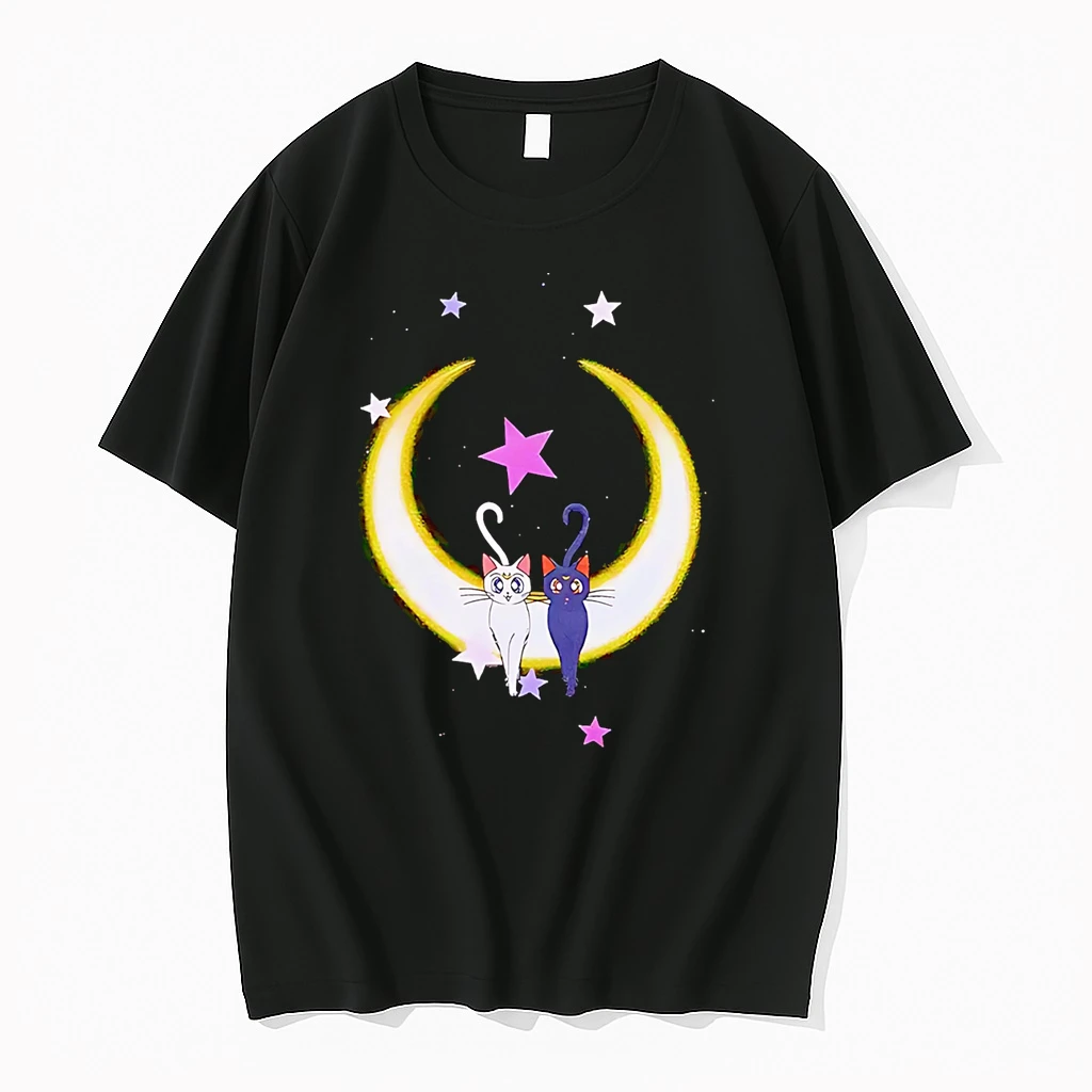 Pretty Guardian Sailor Moon Luna And Artemis Celestial Shirts