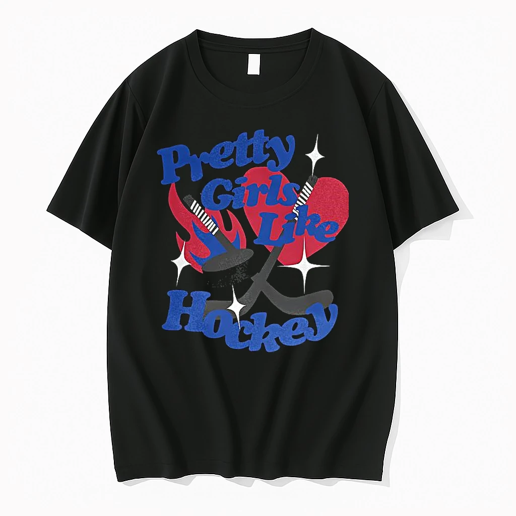 Pretty Girls Like Hockey Sticks And Discs Shirts