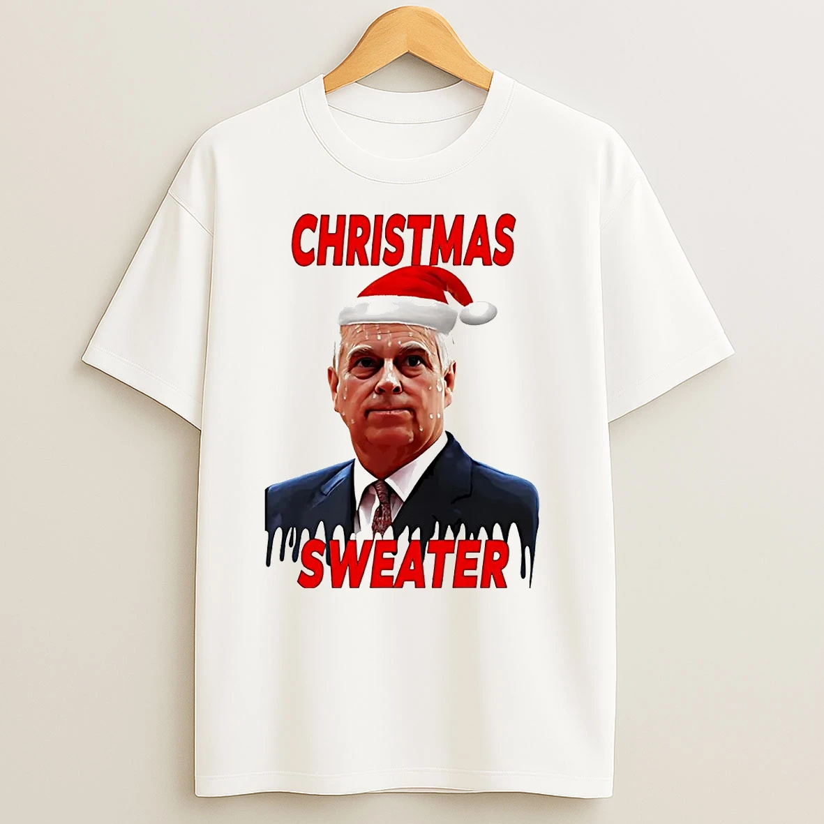 Prince Andrew Christmas T Shirts