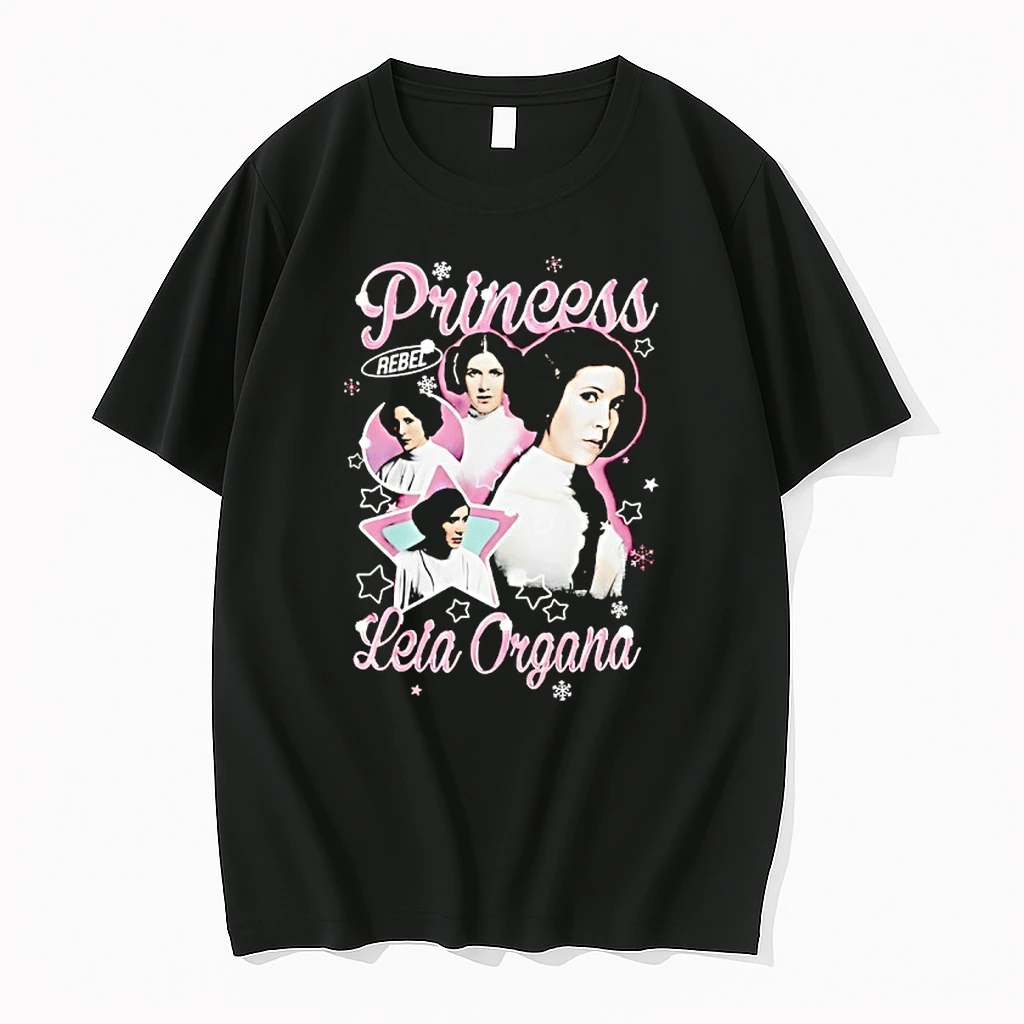 Princess Leia Organa Rebel Star Snow Graphic Shirts