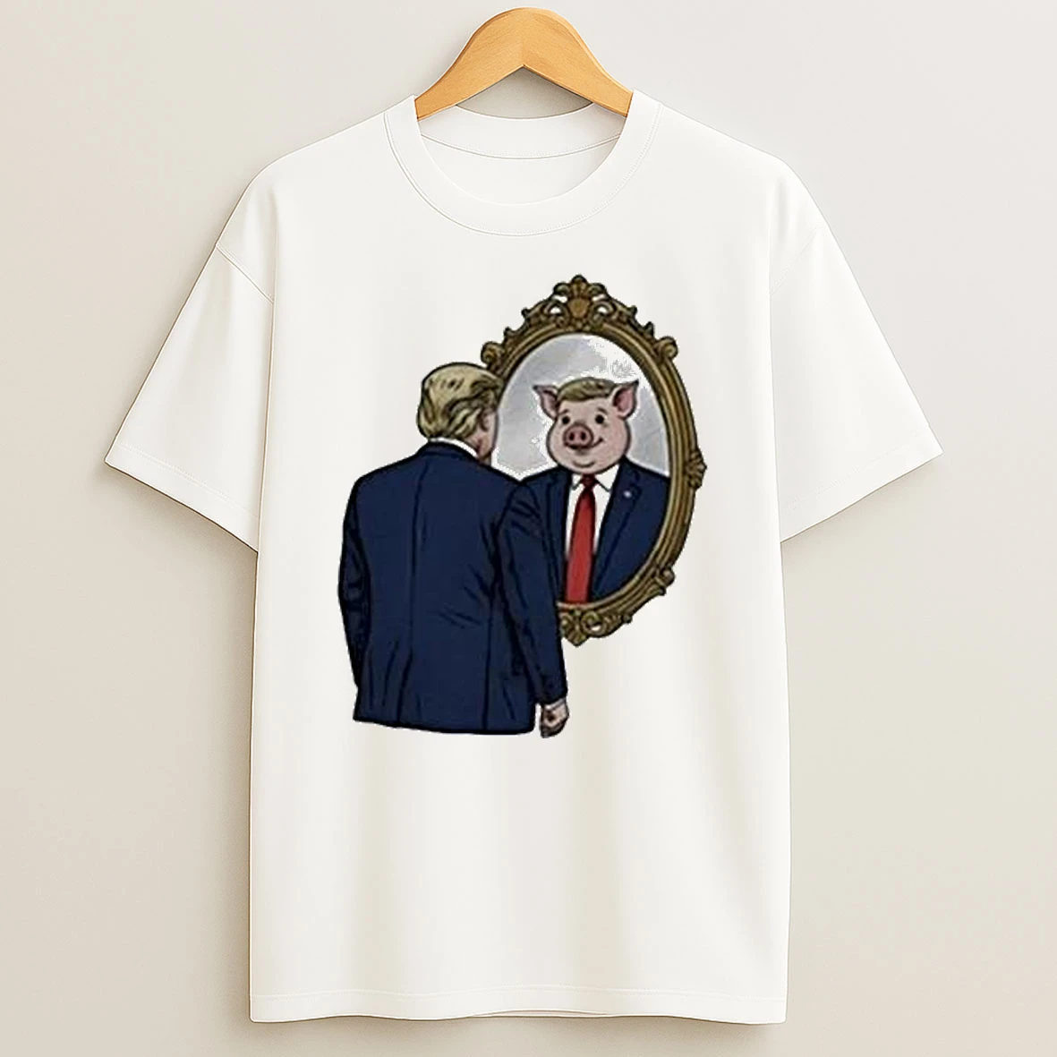 Pritzker Quiet Piggy Trump 2025 Shirts