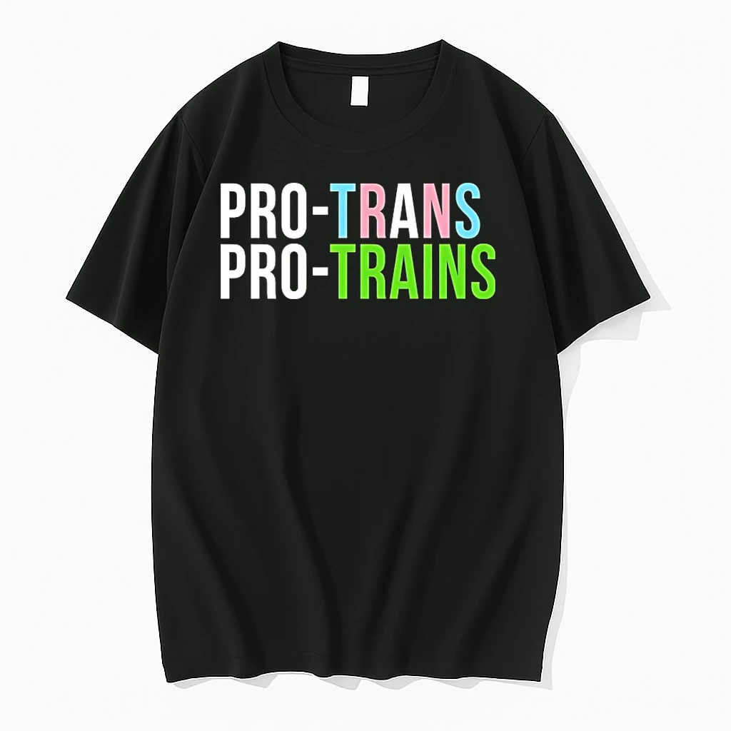 Pro Trans Pro Trains All My Home Support Trans Rights Shirts