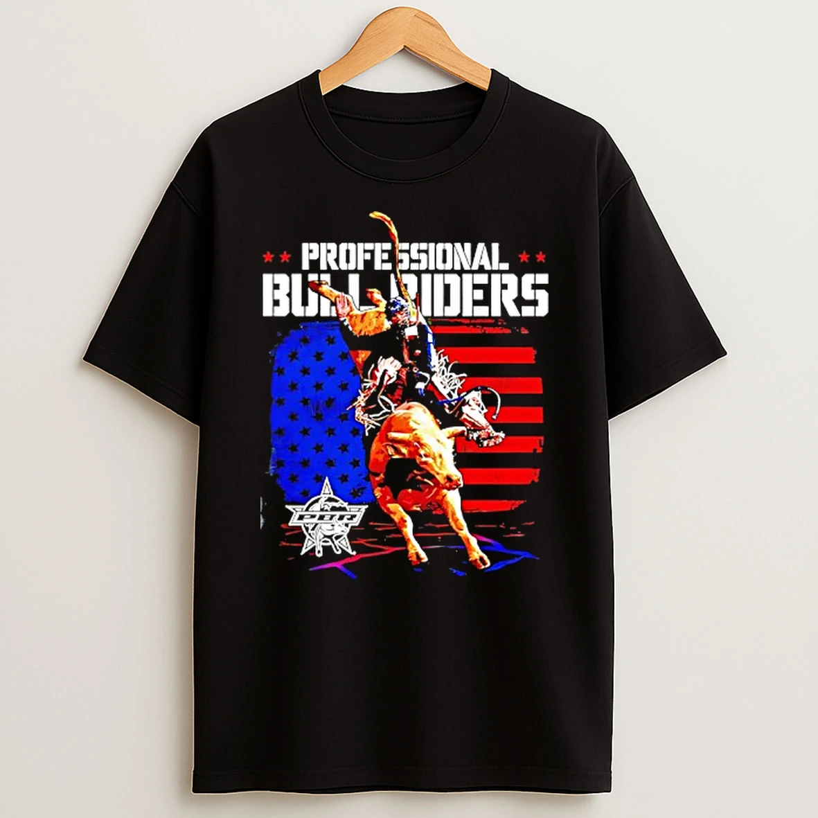 Professional Bull Riders Groundbreaking Patriot Vintage Shirts
