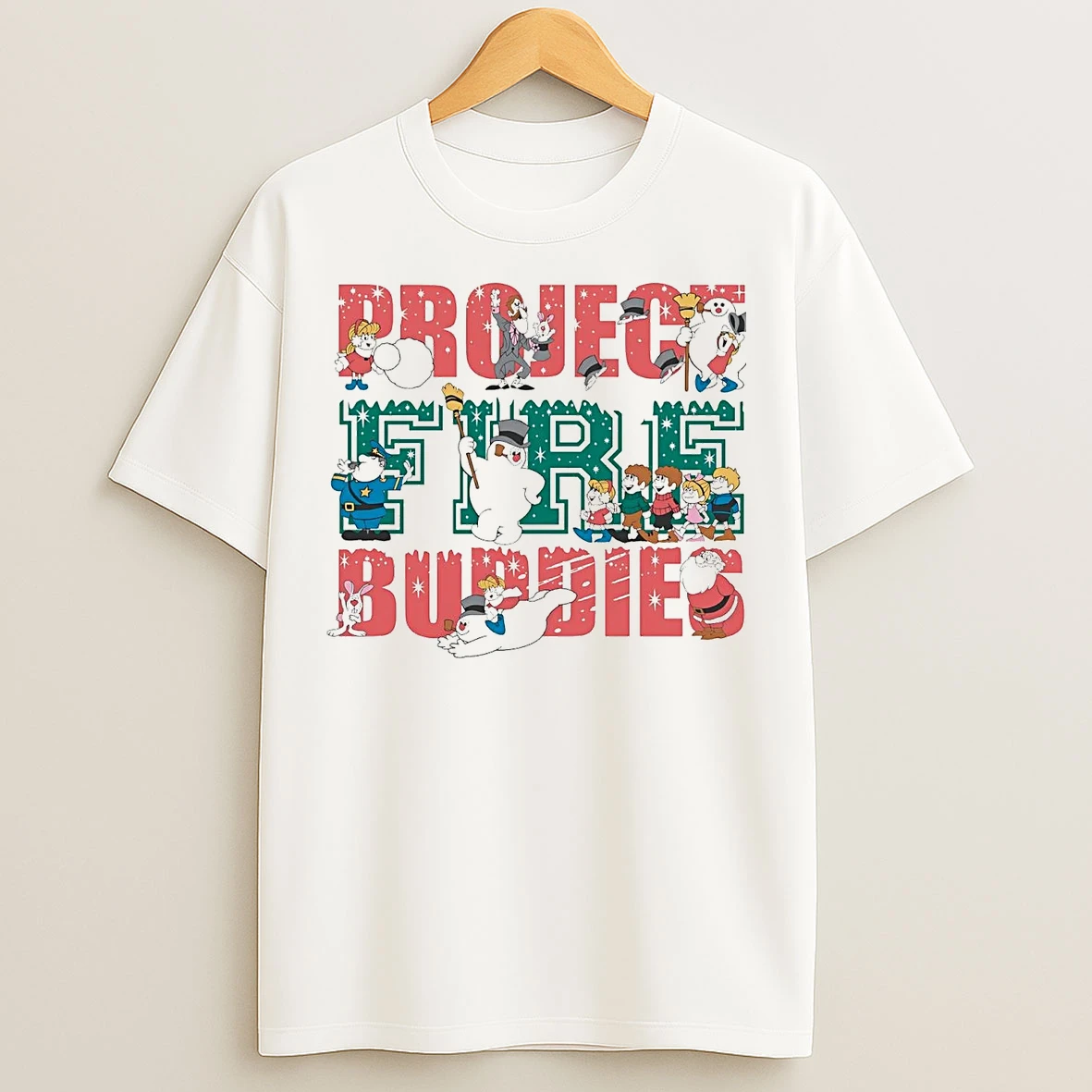 Project Fire Buddies Christmas T Shirts