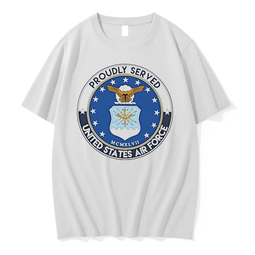 Proudly Served United States Air Force Logo Shirts