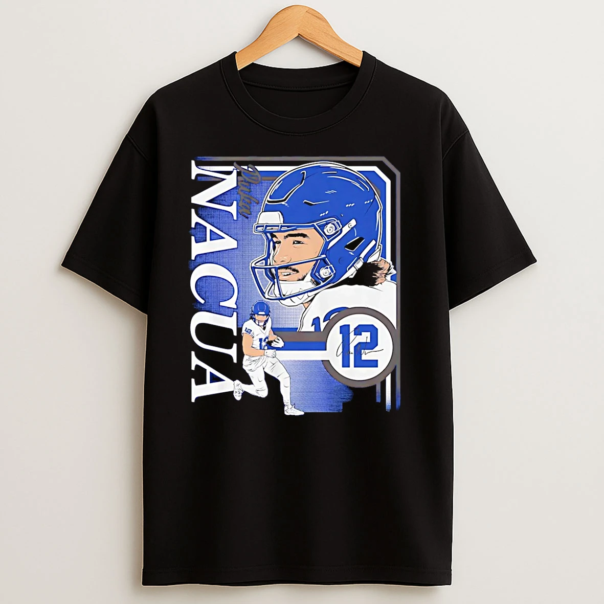 Puka Nacua Los Angeles Rams Collage Frame T Shirts