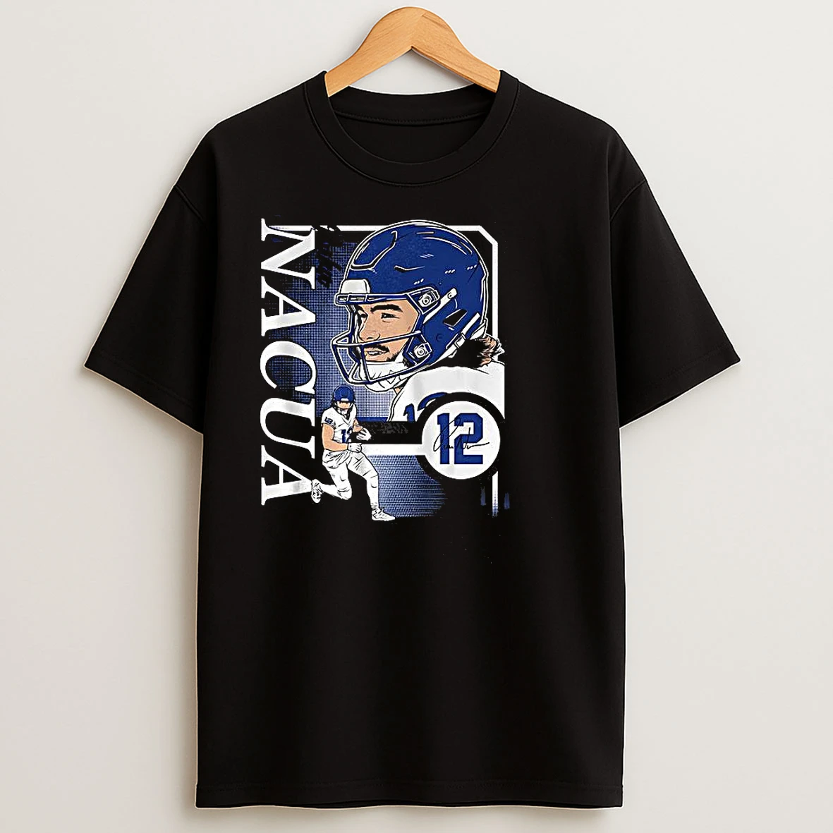 Puka Nacua Los Angeles Rams Football Collage Frame Signature T Shirts