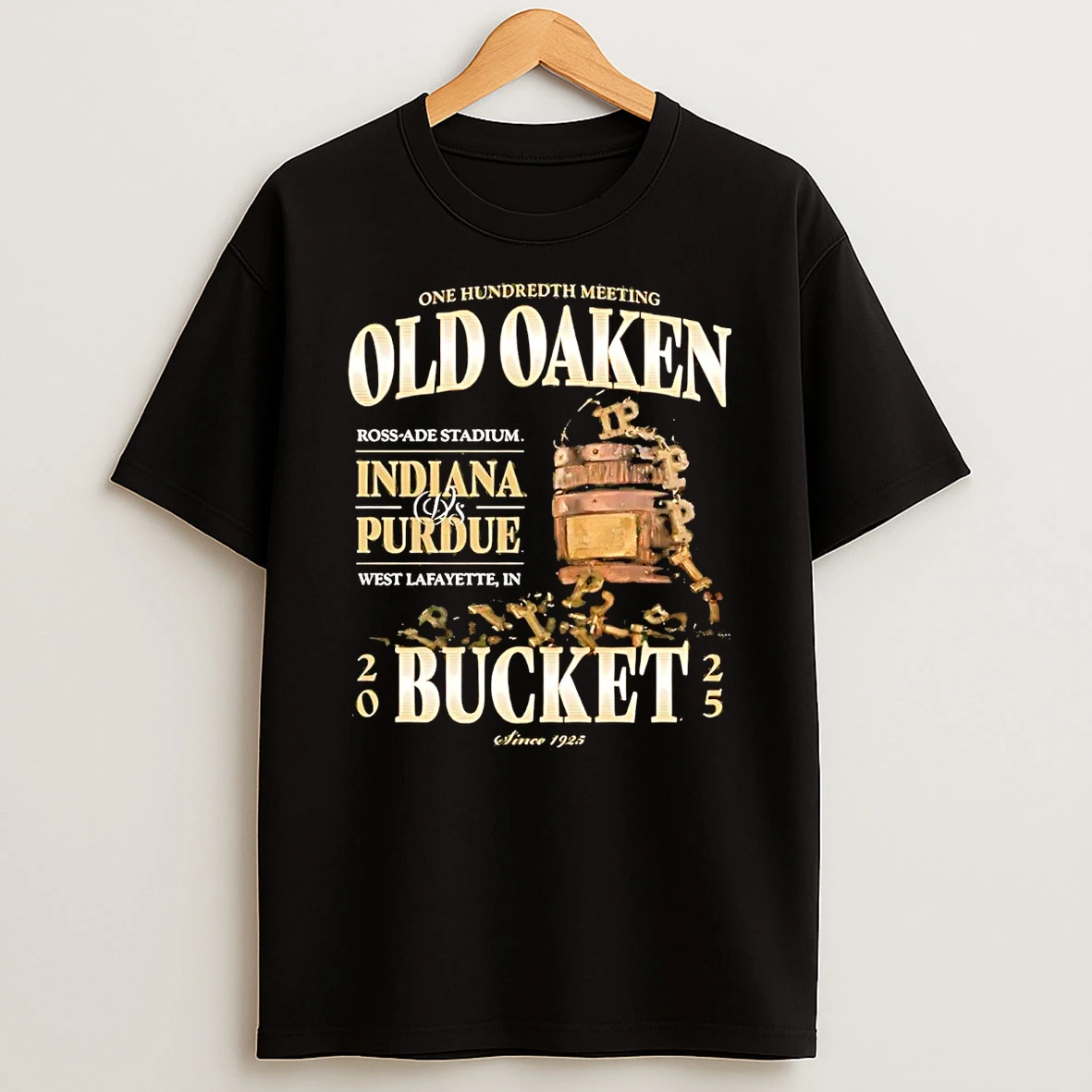 Purdue Boilermakers Vs Indiana 100th Old Oaken Bucket 2025 Shirts