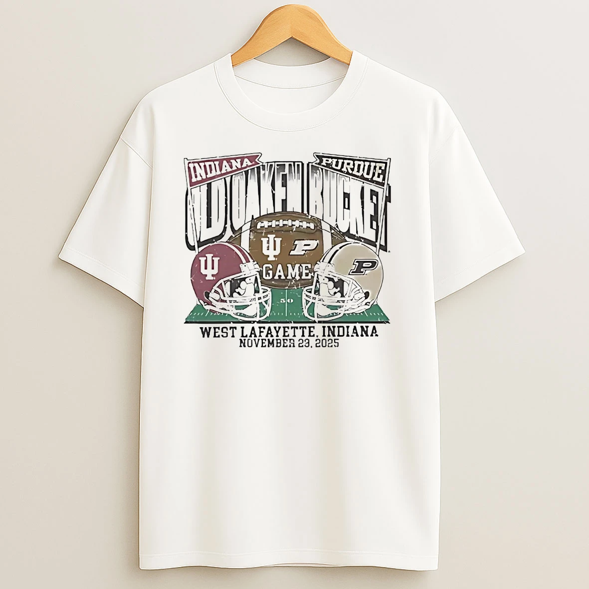 Purdue Boilermakers Vs Indiana Hoosiers Old Oaken Bucket 2025 T Shirts