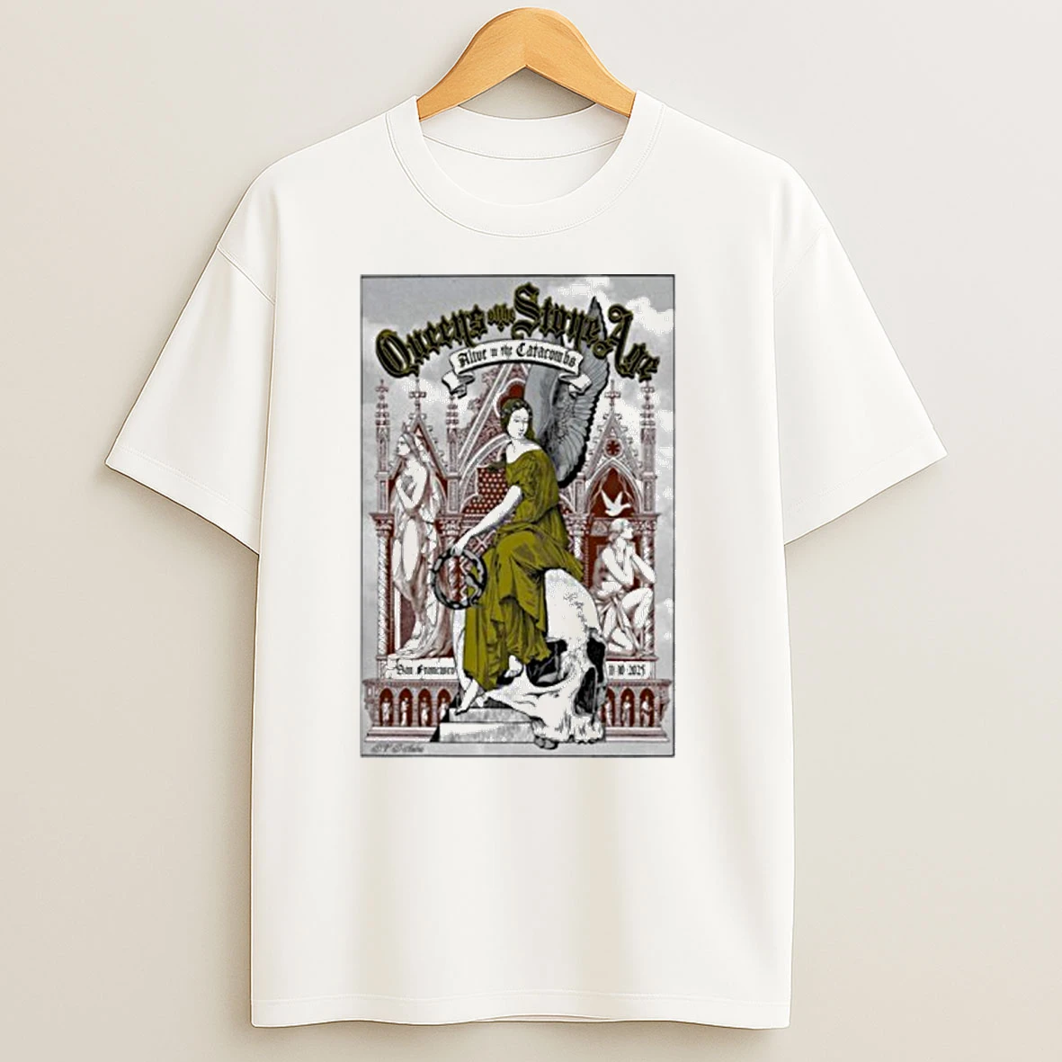 Qotsa Nov 10 2025 San Francisco Ca Concert T Shirts