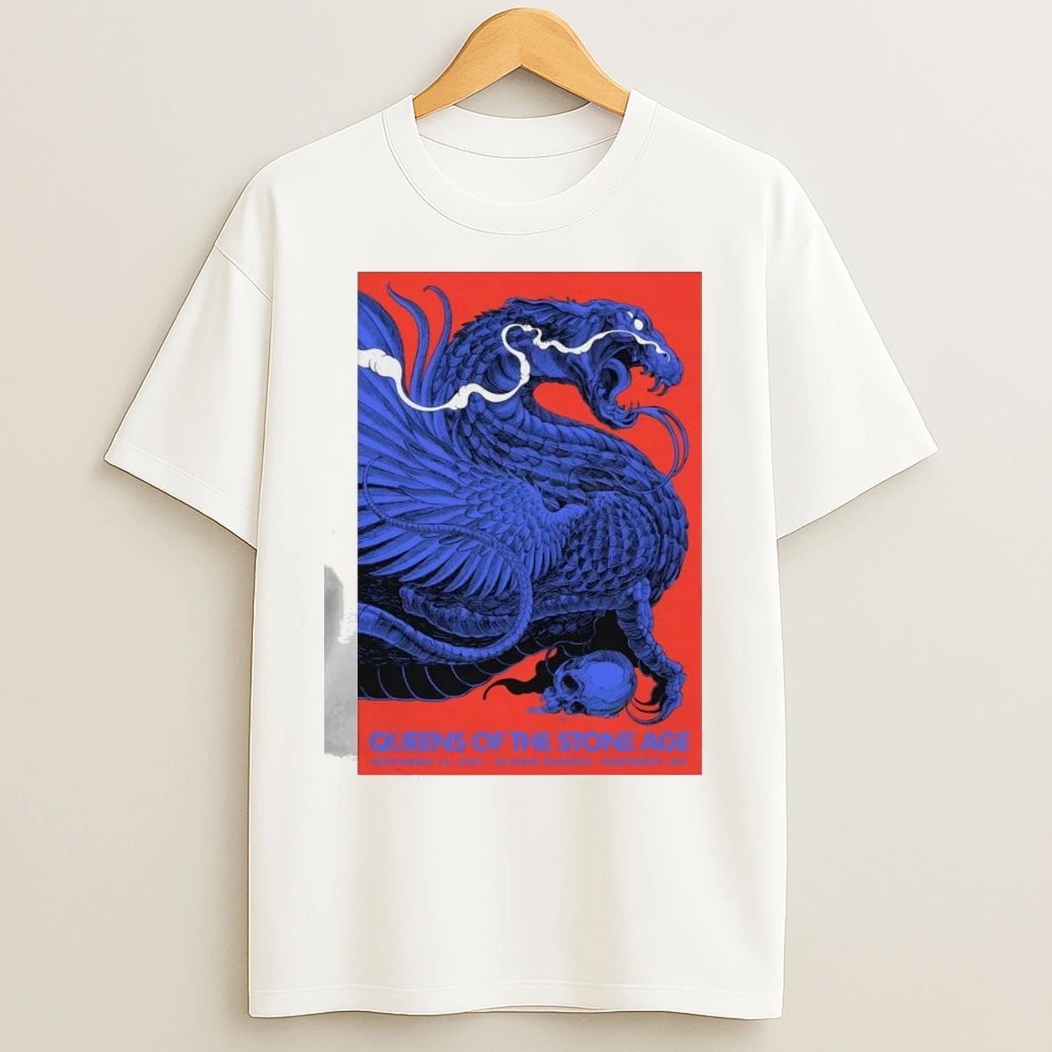 Queens Of The Stone Age 11 12 2025 Estadio Banorte Monterrey Mx T Shirts