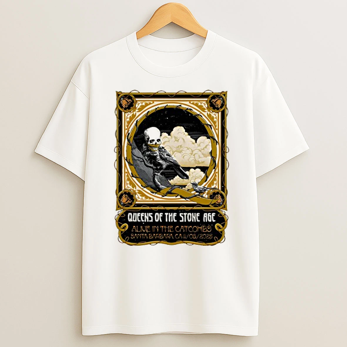 Queens Of The Stone Age Event Santa Barbara Ca 2025 Shirts