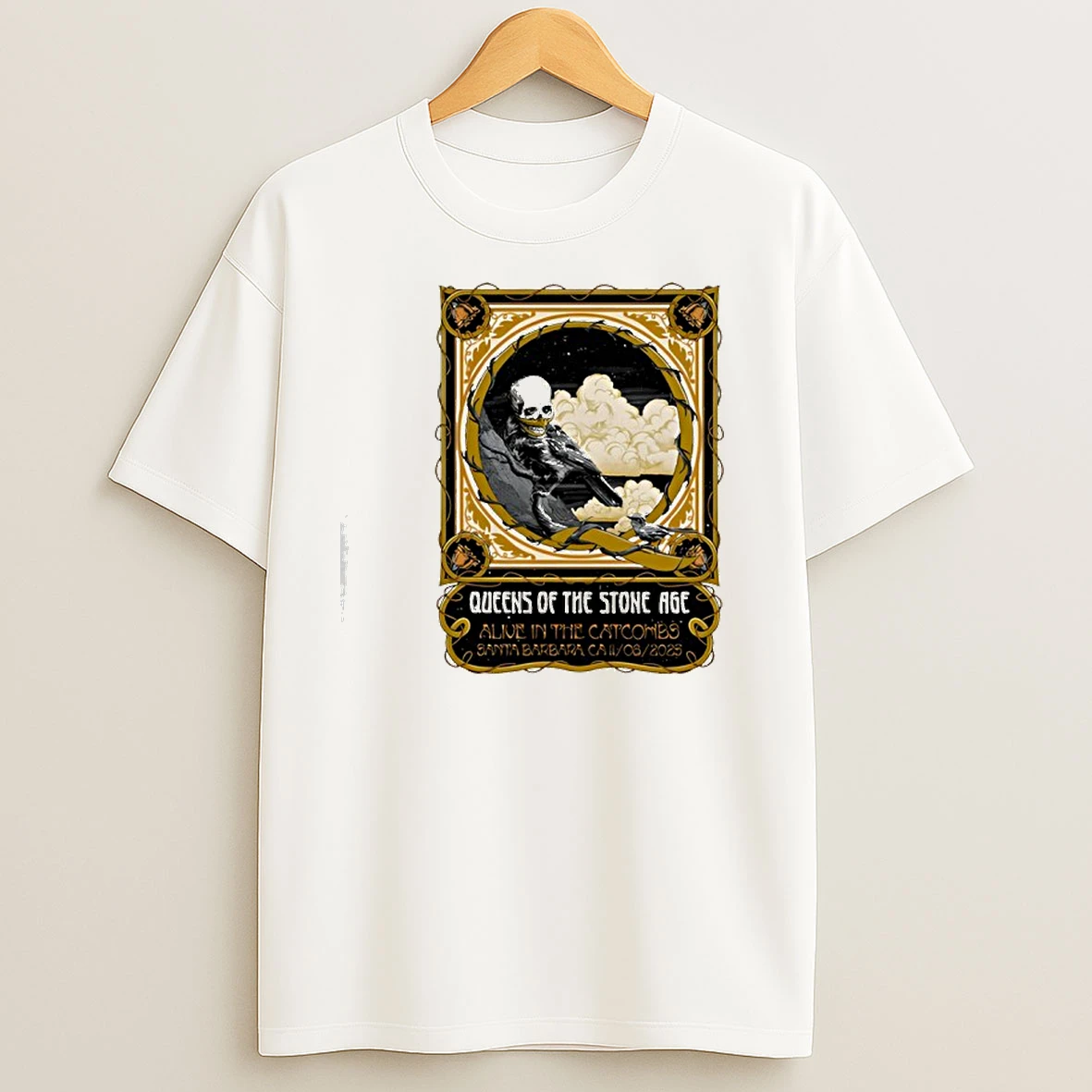 Queens Of The Stone Age Event Santa Barbara Ca 2025 T Shirts