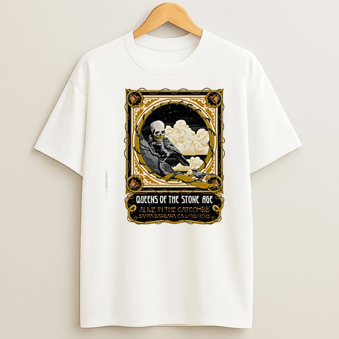Queens Of The Stone Age Unofficial Pagetacular T Shirts