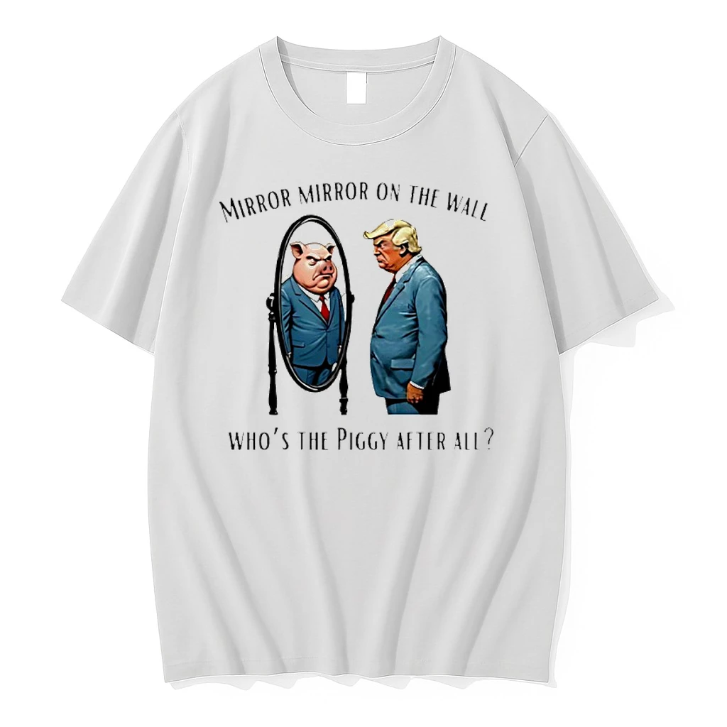 Quiet Piggy Anti Trump Sarcasti Whos The Piggy After All Shirts