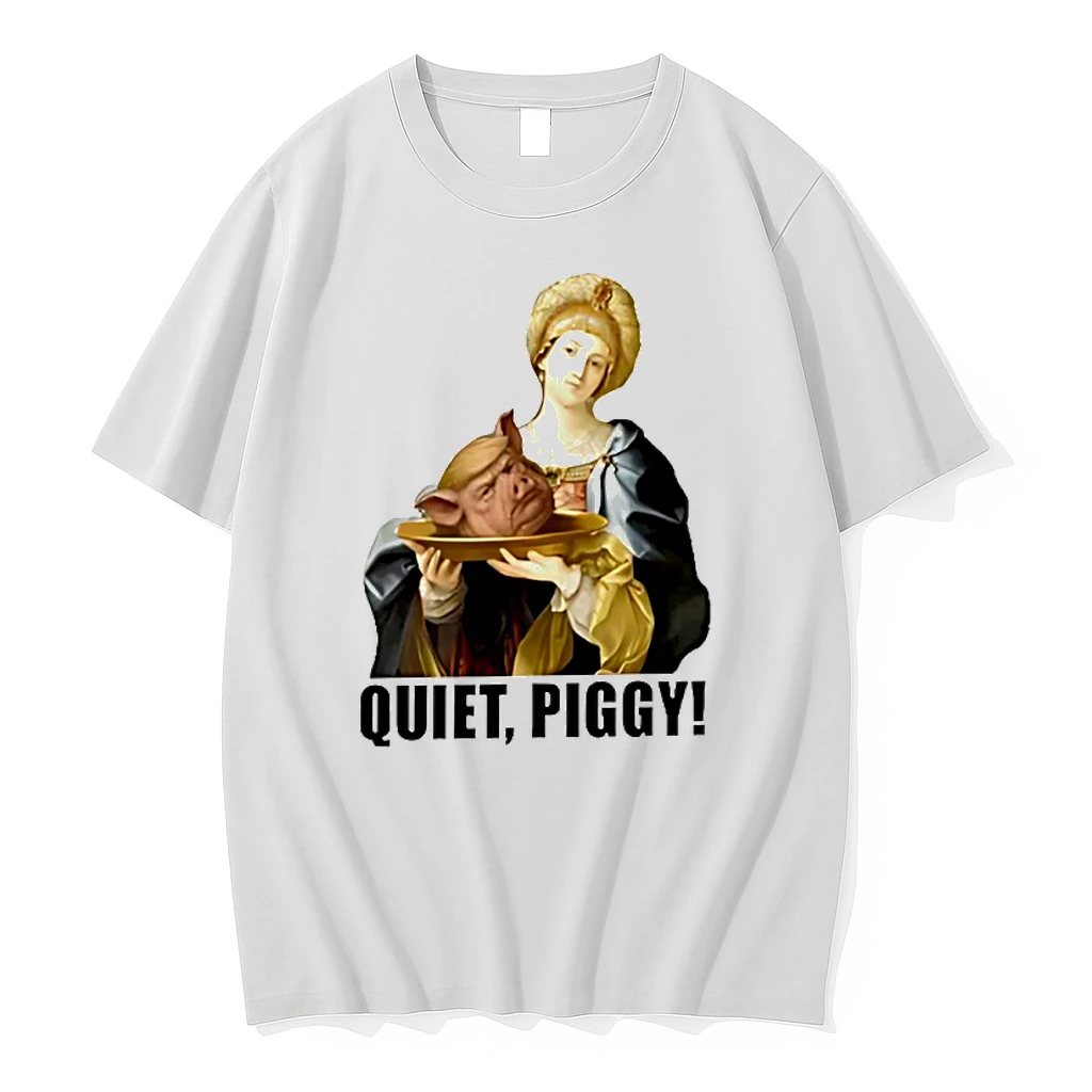 Quiet Piggy Anti Trump Big Head Shirts