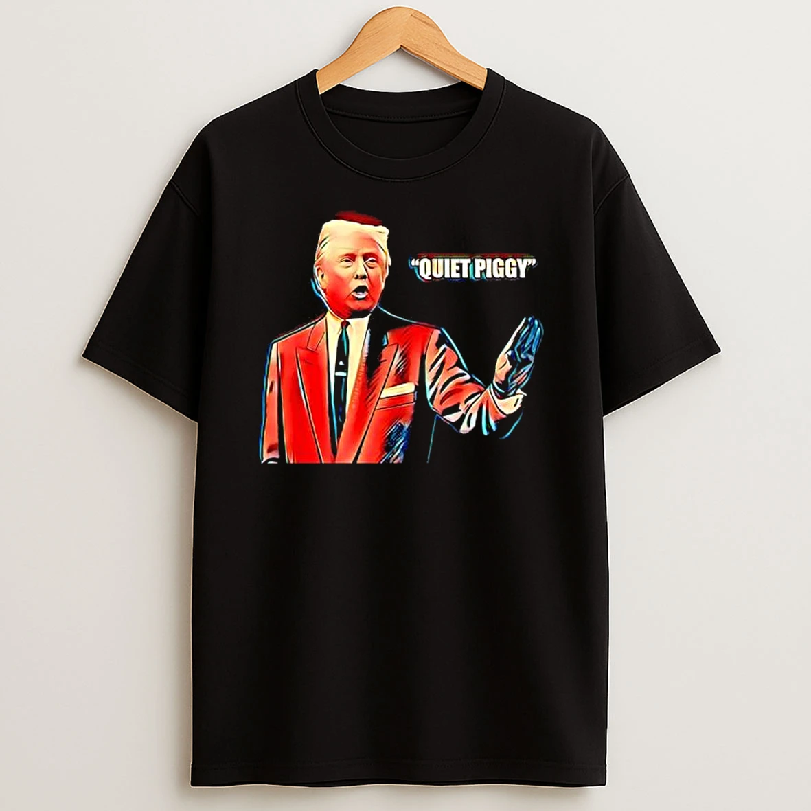 Quiet Piggy Donald Trump Meme Shirts