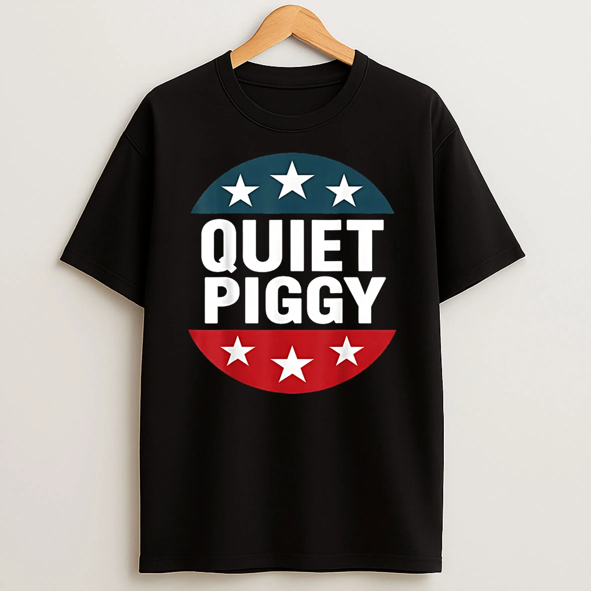 Quiet Piggy Funny Shirts