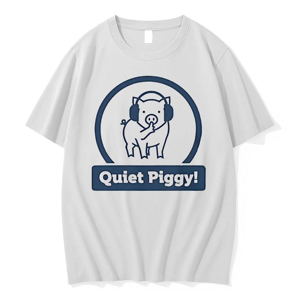 Quiet Piggy Humorous Potus Trump Shirts