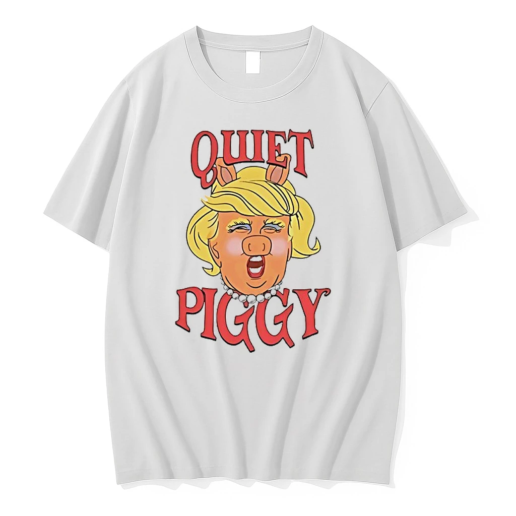 Quiet Piggy Rude Potus Trump Shirts