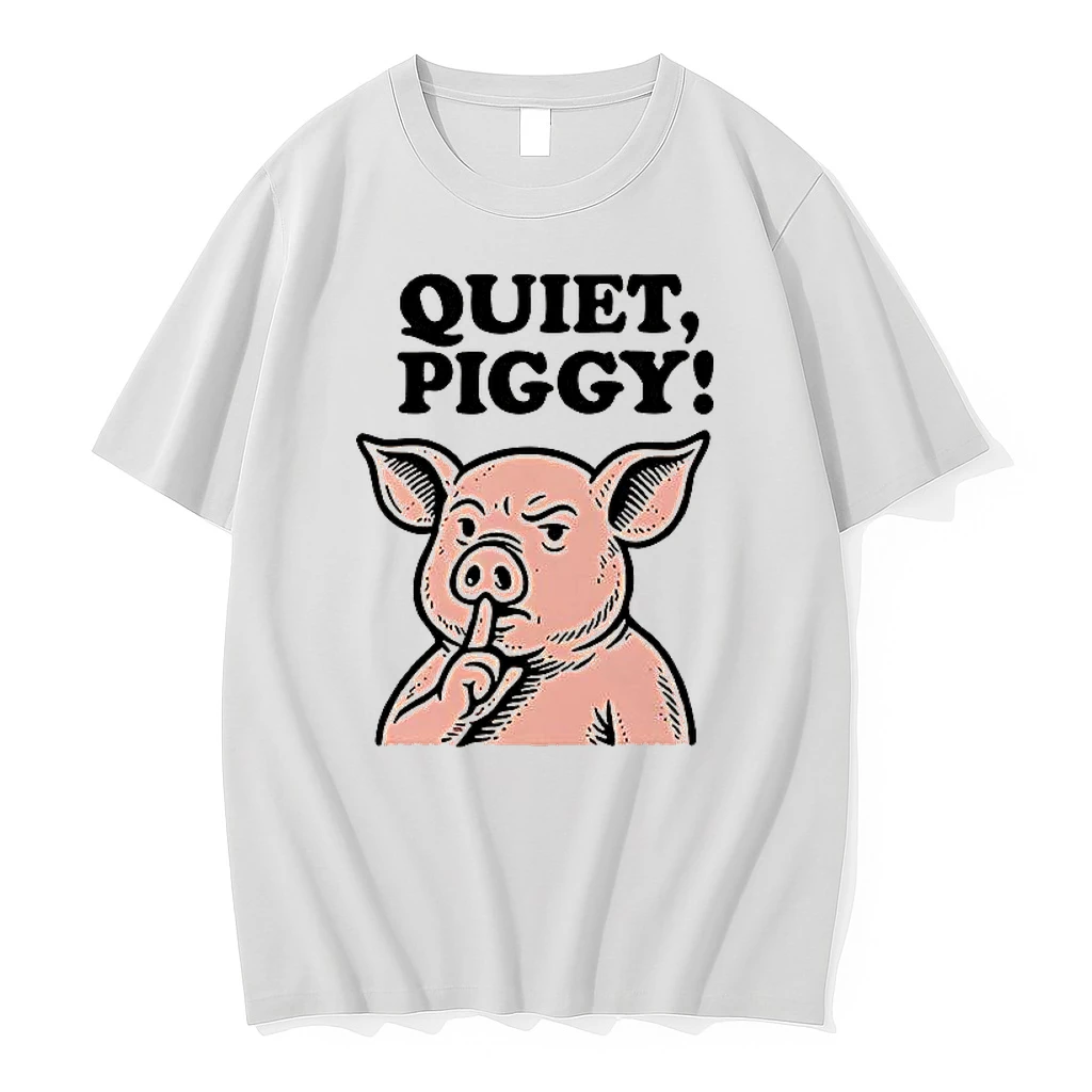 Quiet Piggy Satirical Trump Shirts