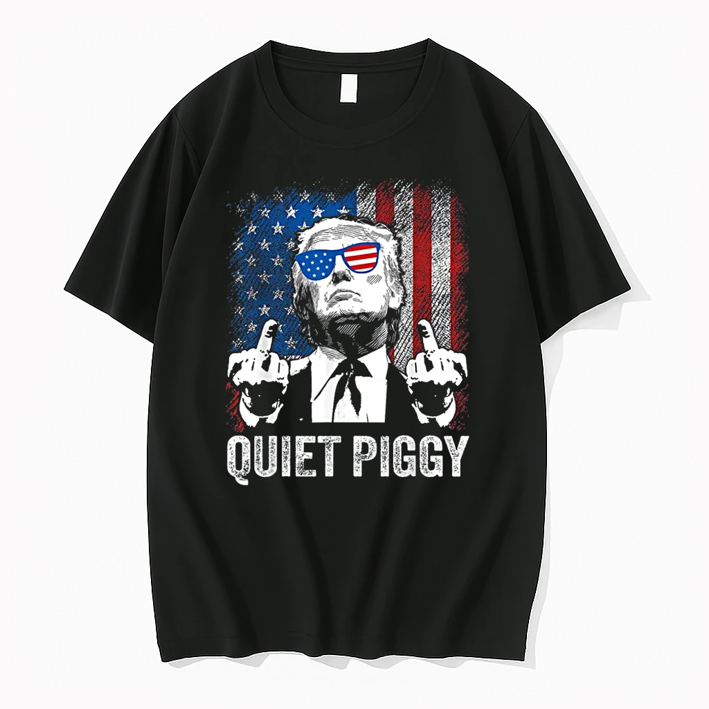 Quiet Quiet Piggy Quote Sarcastic Humor Shirts