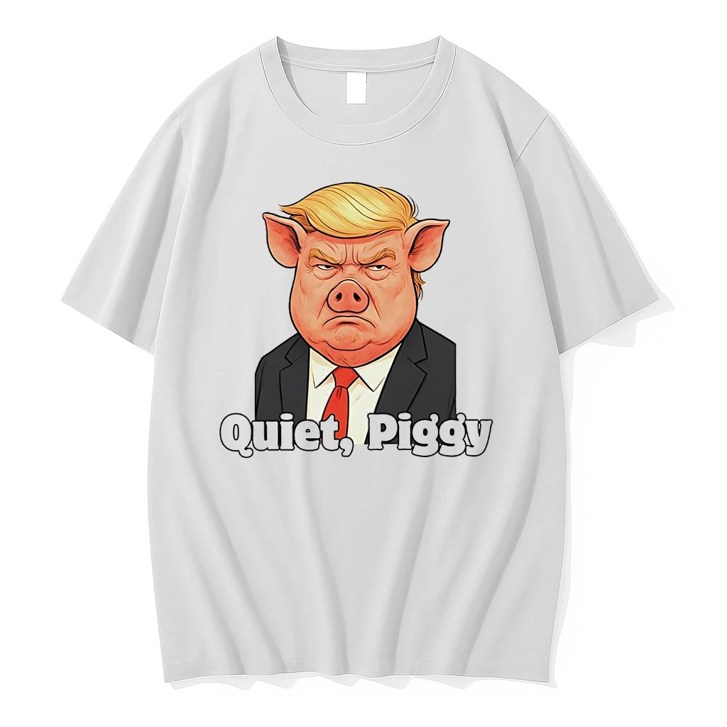 Quiet Piggy Trump Pig Shirts