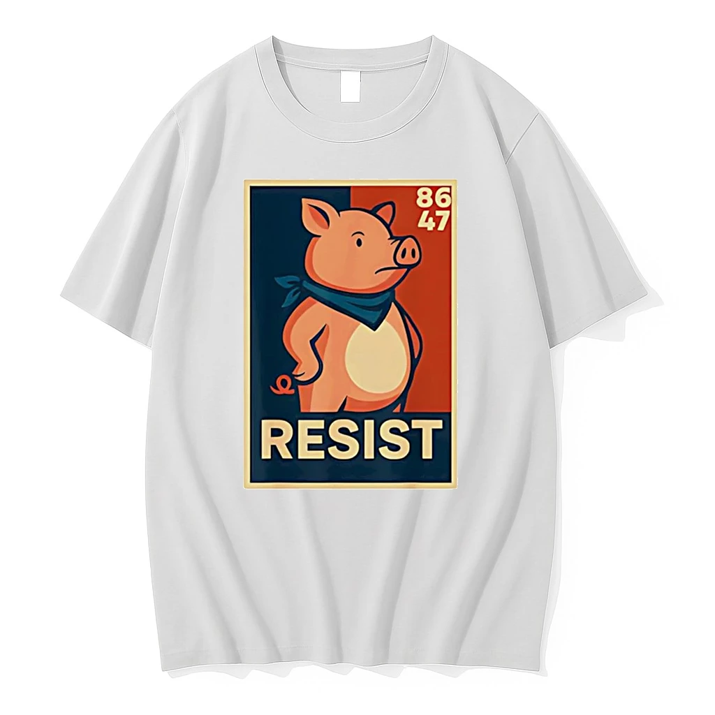 Quiet Piggy Resist 86 47 Shirts