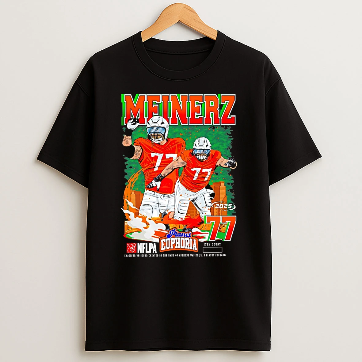 Quinn Meinerz Denver Broncos Nfl Planet Euphoria Artwork Shirts