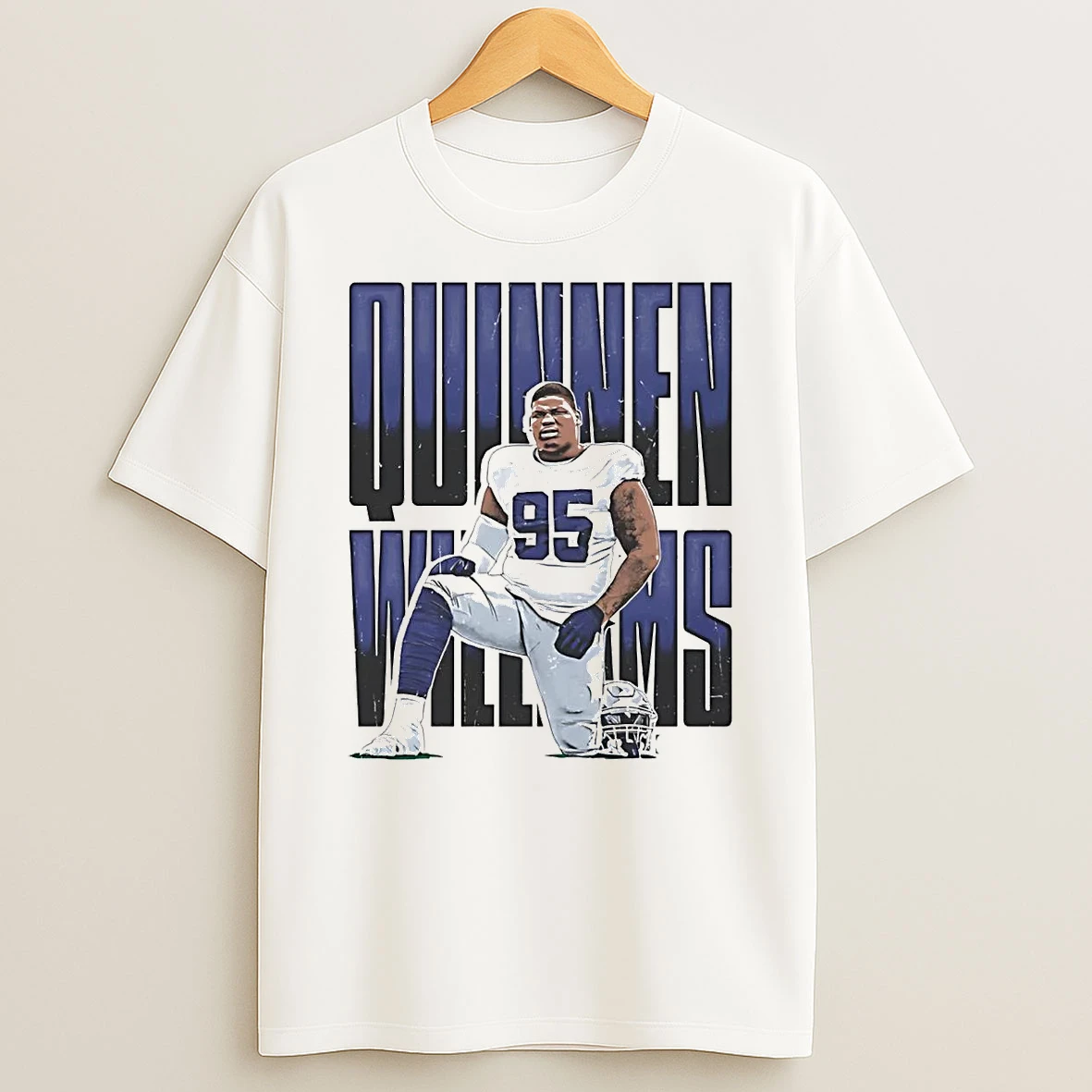 Quinnen Williams Pass Rushing Dallas Cowboys Shirts